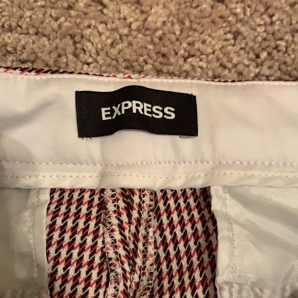 Express Mid Rise Ankle Pants - Picture 3 of 5